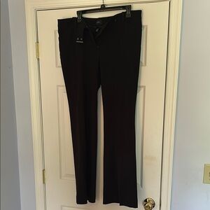 White House Black Market Black Boot Cut Pants